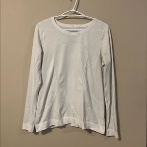 White Workout Long sleeve